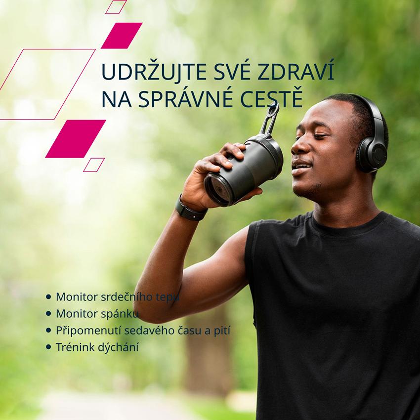 CANYON smart hodinky EASY SW-54, 1,7" IPS displej, 14 sport režimů, IP68, Android/iOS, zelené