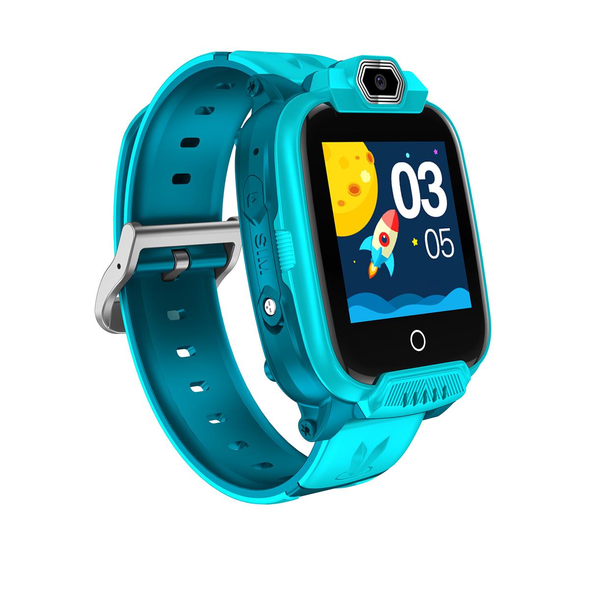 CANYON smart hodinky Jondy KW-44 GREEN, 1.44", 4G, GPS tracking, SOS tl., 512MB, 700mAh, IP67