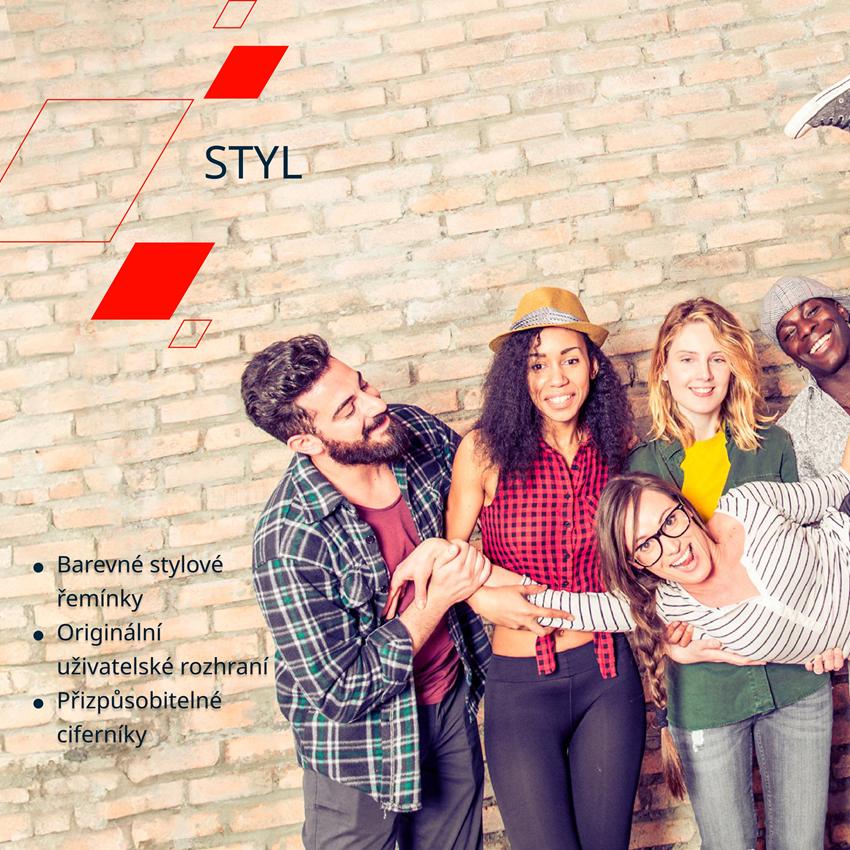 CANYON smart hodinky Joyce KW-43 WHITE, 1,54" IPS, 512MB paměť, IP67, 25 sport.režimů, 3 hry, MUSIC