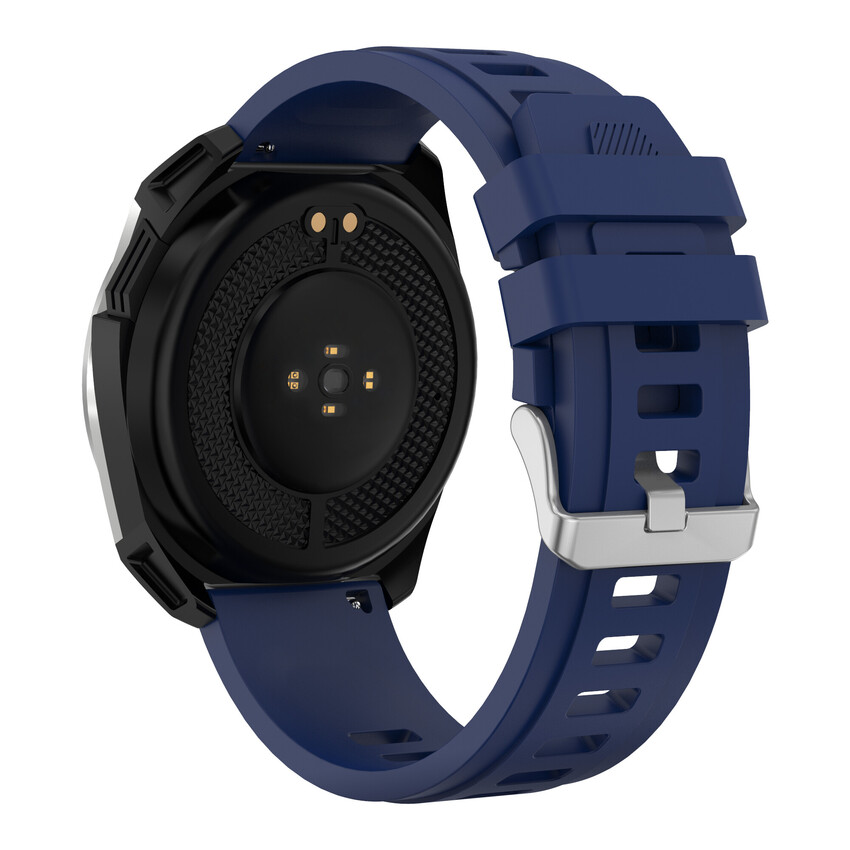 CANYON smart hodinky Maverick SW-83 Silver, 1,32" IPS displej, GPS, 128 multi-sport, IP68, Android/iOS