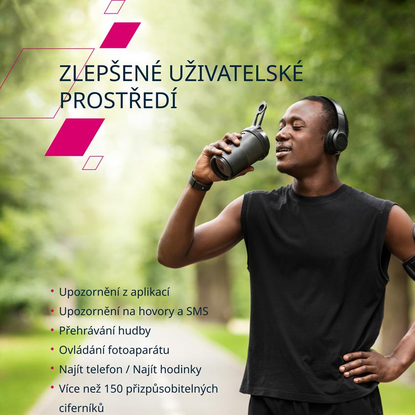 CANYON smart hodinky Maverick SW-83 Silver, 1,32" IPS displej, GPS, 128 multi-sport, IP68, Android/iOS