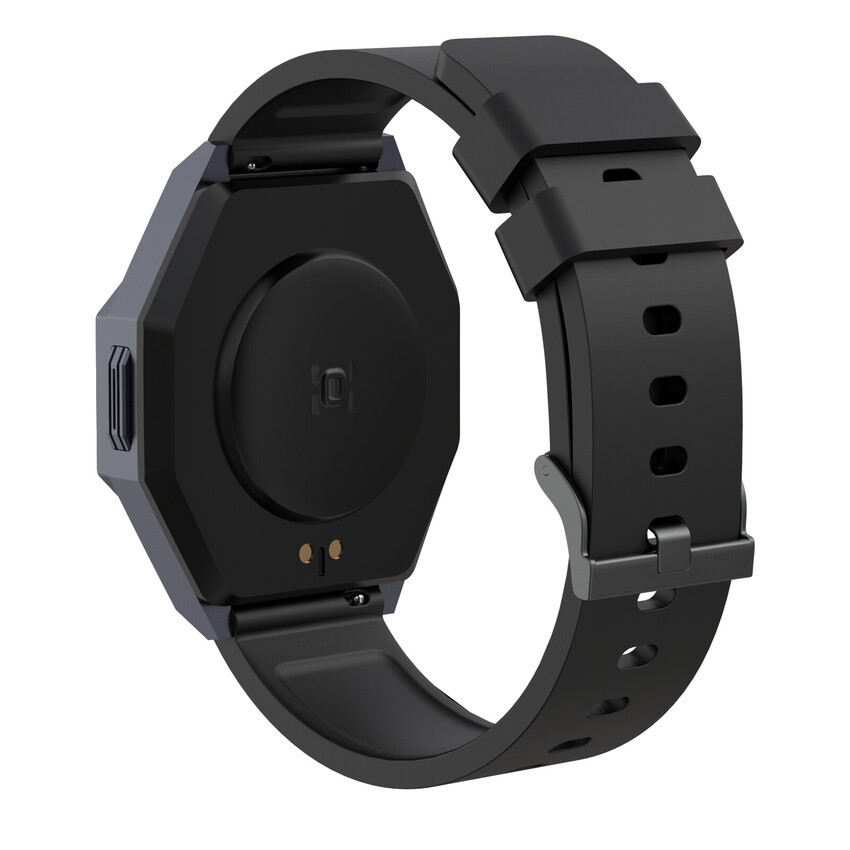CANYON smart hodinky Otto SW-86, 1,3" LTPS, SpO2, HR, krevní tlak, 25 multi-sport, black