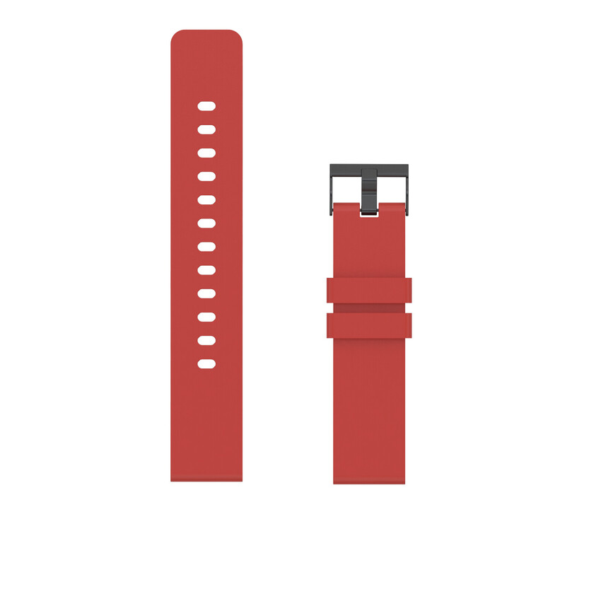 CANYON smart hodinky Otto SW-86, 1,3" LTPS, SpO2, HR, krevní tlak, 25 multi-sport, red