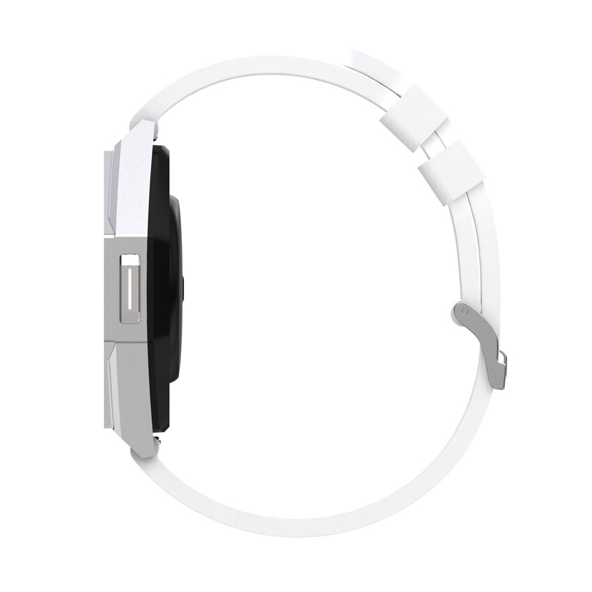 CANYON smart hodinky Otto SW-86, 1,3" LTPS, SpO2, HR, krevní tlak, 25 multi-sport, silver