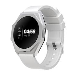 CANYON smart hodinky Otto SW-86, 1,3" LTPS, SpO2, HR, krevní tlak, 25 multi-sport, silver