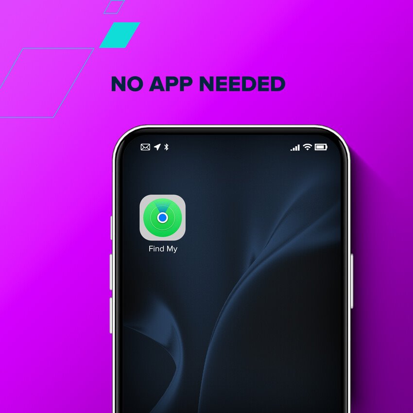 CANYON smart tag ONTAG 1 iOS 4 ks Sada, Black