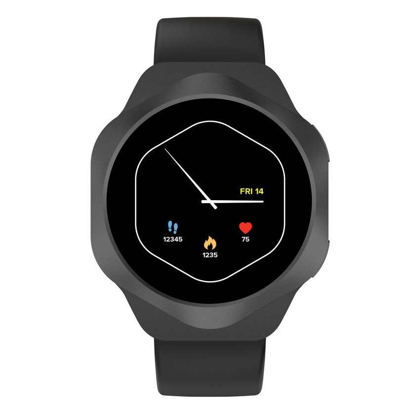 CANYON Smart Watch Hexagon 88 BT-CALL Black