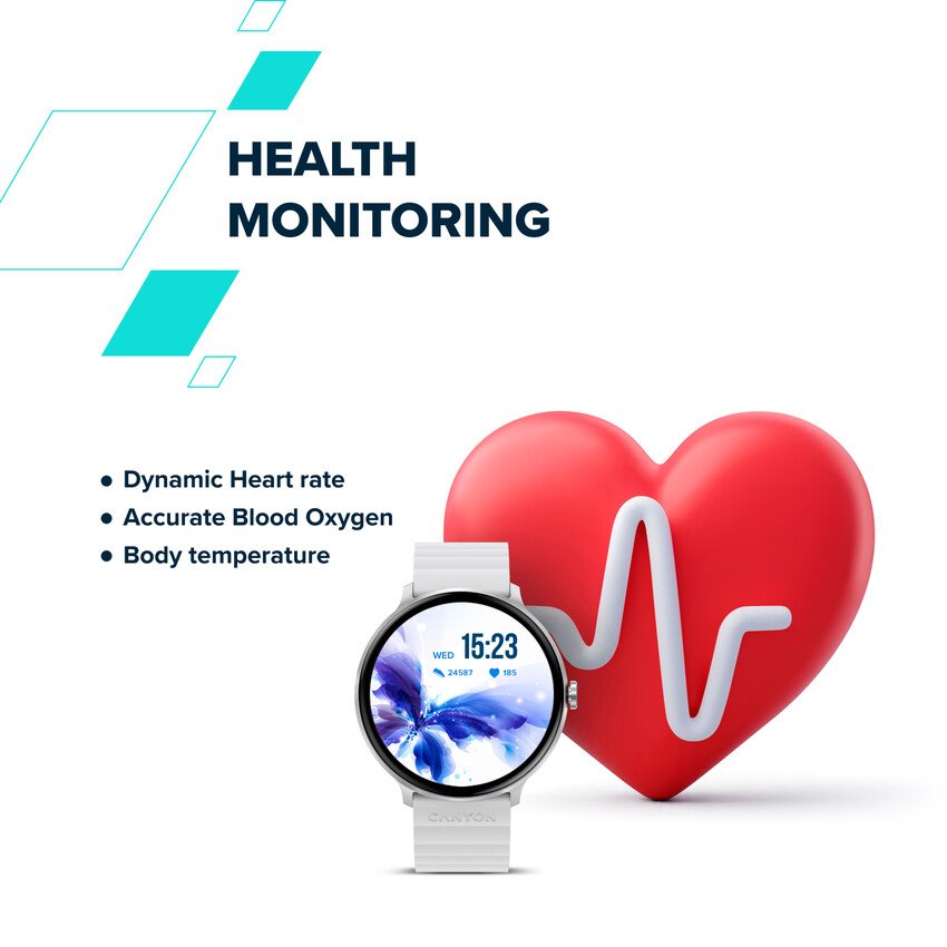 CANYON smart watch Jacky SW-69 Green Orange