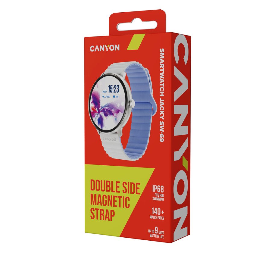 CANYON smart watch Jacky SW-69 White Blue