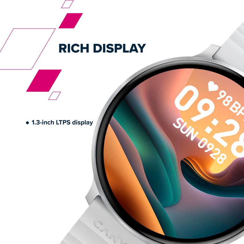 CANYON smart watch Jacky SW-69 White Blue