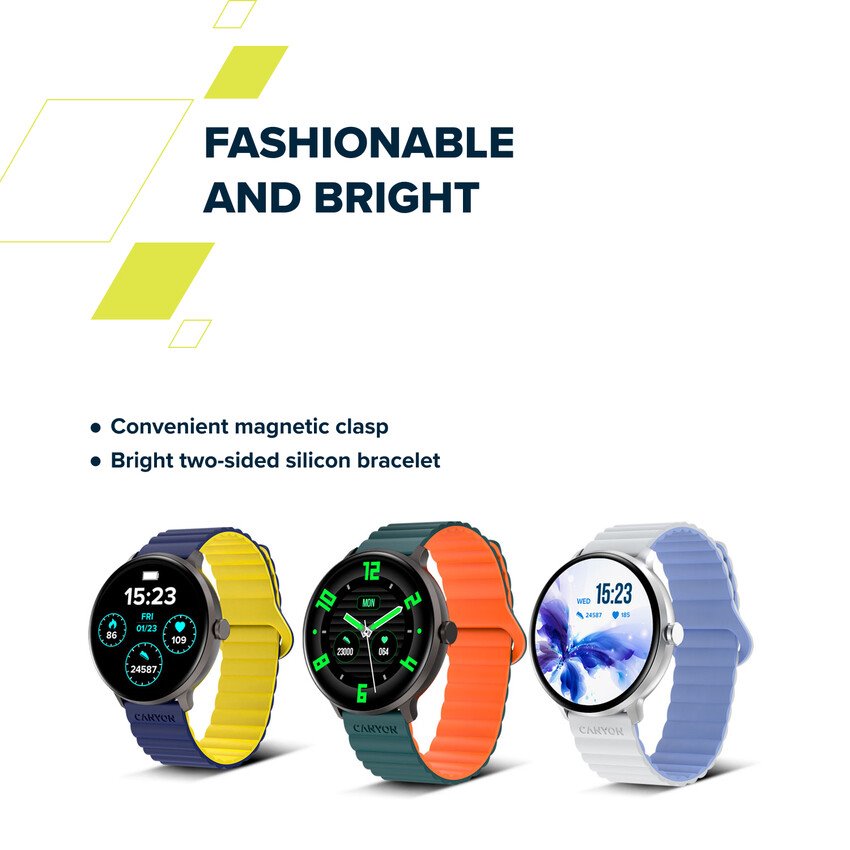 CANYON smart watch Jacky SW-69 White Blue
