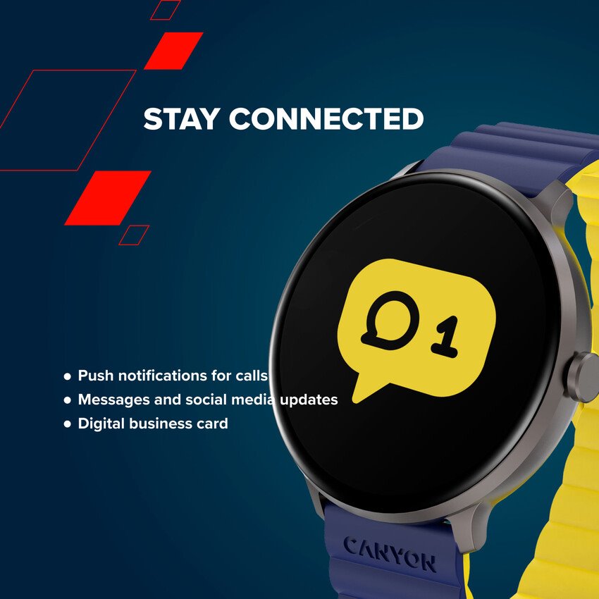 CANYON smart watch Jacky SW-69 White Blue