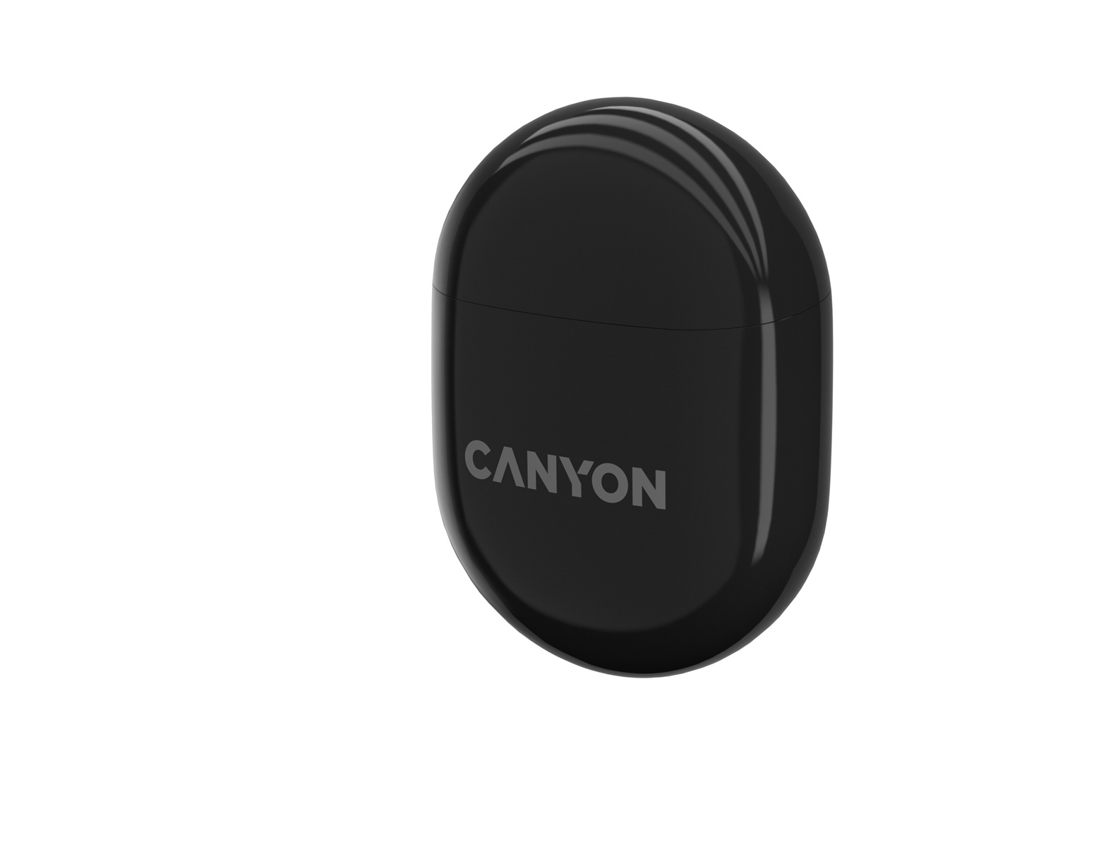 CANYON TWS-6 BT sluchátka s mikrofonem, BT V5.3 JL 6976D4, pouzdro 400mAh+30mAh až 22h, černá