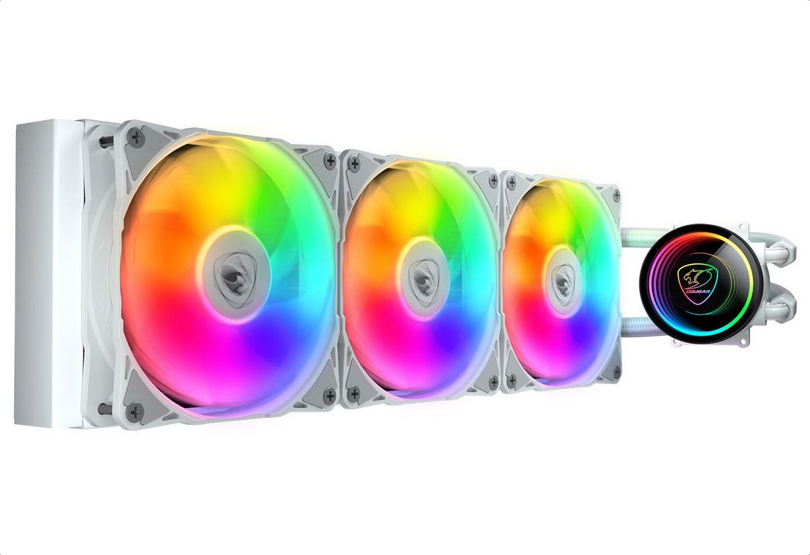 COUGAR chlazení POSEIDON ELITE ARGB 360 AIO vodní white