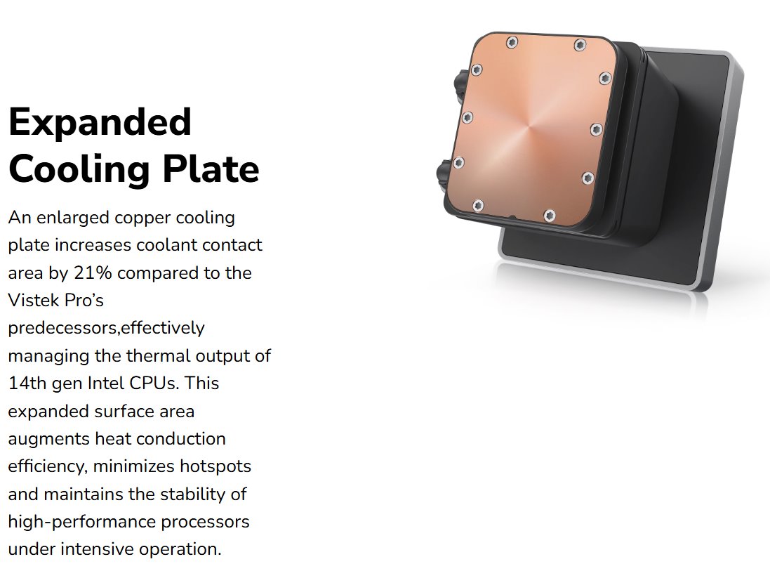 COUGAR chlazení POSEIDON VISTEK Pro ARGB 240 AIO vodní white