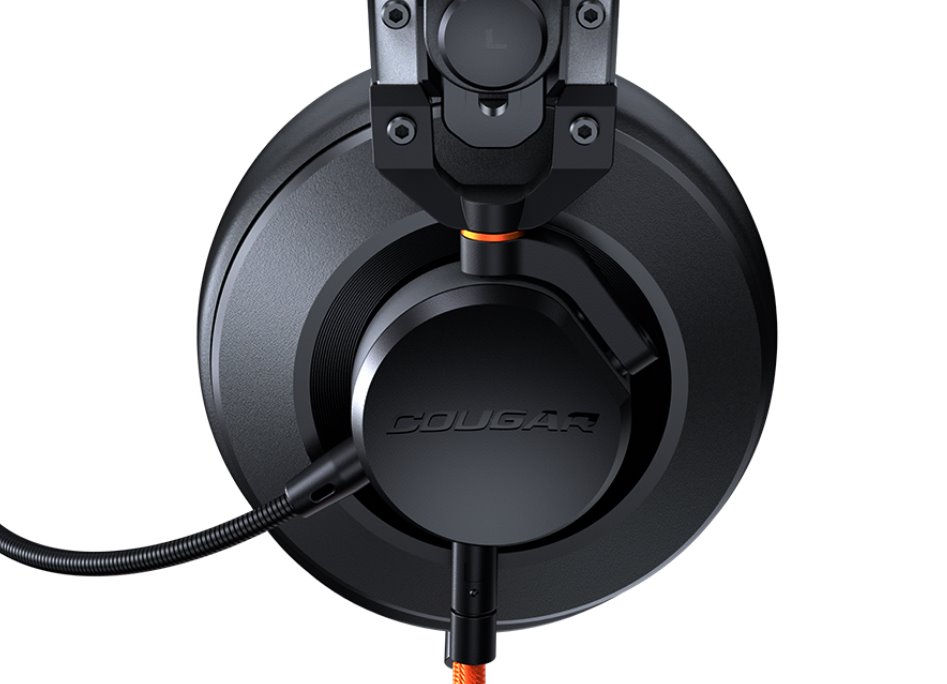 COUGAR herní headset VM410 Tournament / 260g Ultra Lightweight / Driver 53mm / Mic 9.7mm