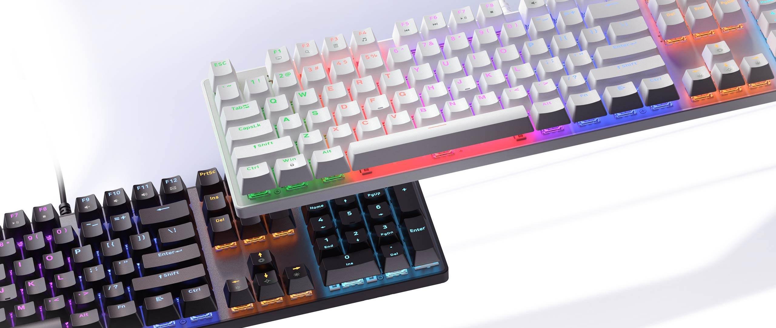 COUGAR herní klávesnice Ultimus EX white (N-KEY Rollover)