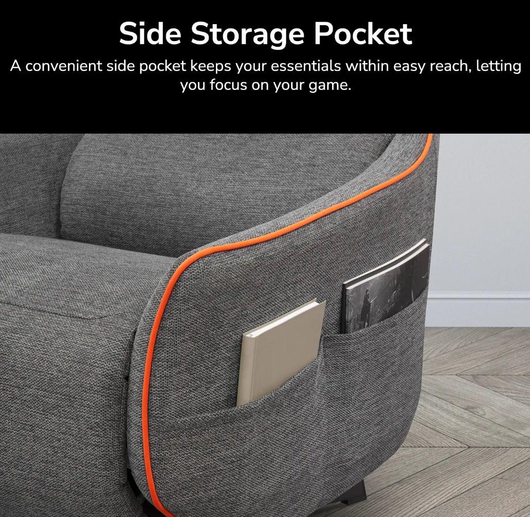 COUGAR herní křeslo MAGUS Orange/Gray