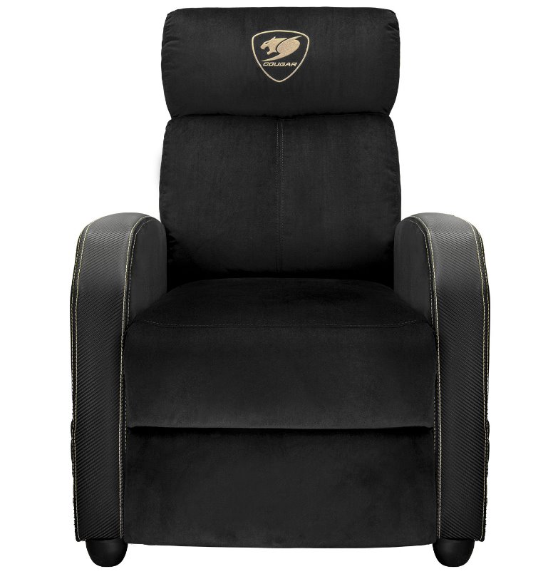 COUGAR herní křeslo RANGER ELITE GOLD - černá, gold, boční kapsy