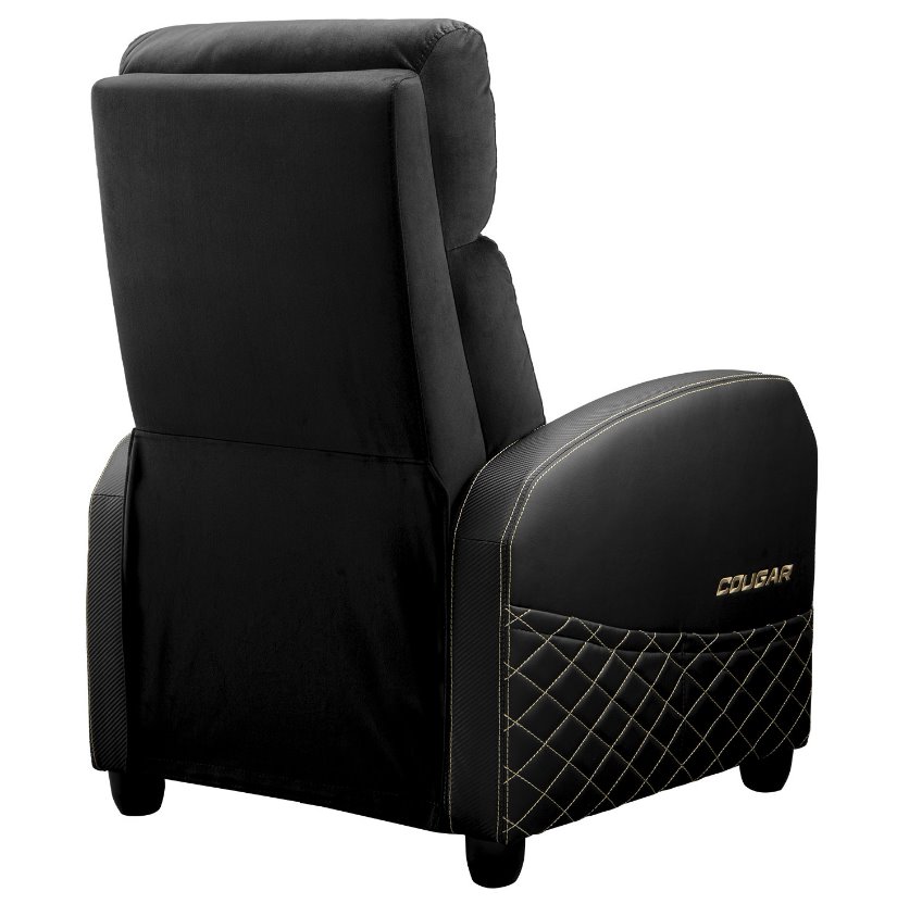 COUGAR herní křeslo RANGER ELITE GOLD - černá, gold, boční kapsy