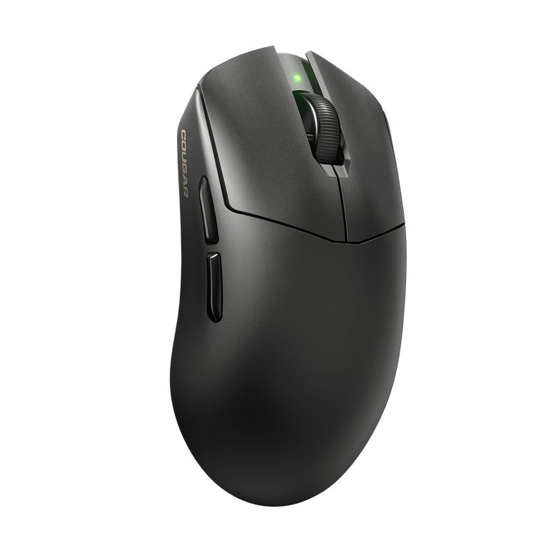 COUGAR herní myš bezdrátová/drátová REVENGER PRO 4K BLACK, čip PixArt 3395, 26000dpi, 650 IPS, 55g