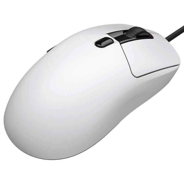 COUGAR herní myš drátová MINOS NEO WHITE, 6 tl., čip PixArt 3327, 6000dpi, 220 IPS, 63g, USB-A, Ultraflex kabel 1.8m