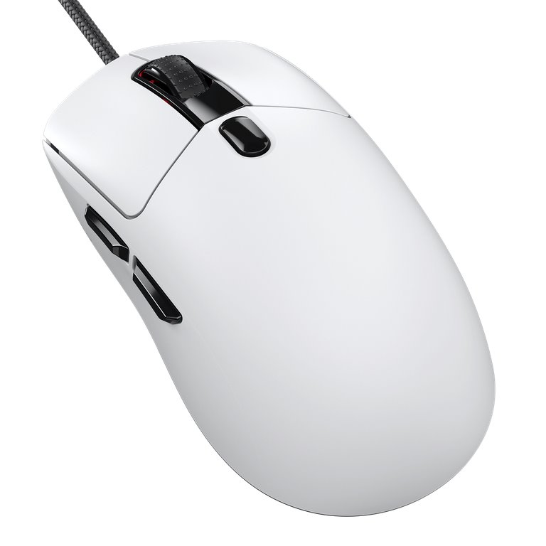 COUGAR herní myš drátová MINOS NEO WHITE, 6 tl., čip PixArt 3327, 6000dpi, 220 IPS, 63g, USB-A, Ultraflex kabel 1.8m