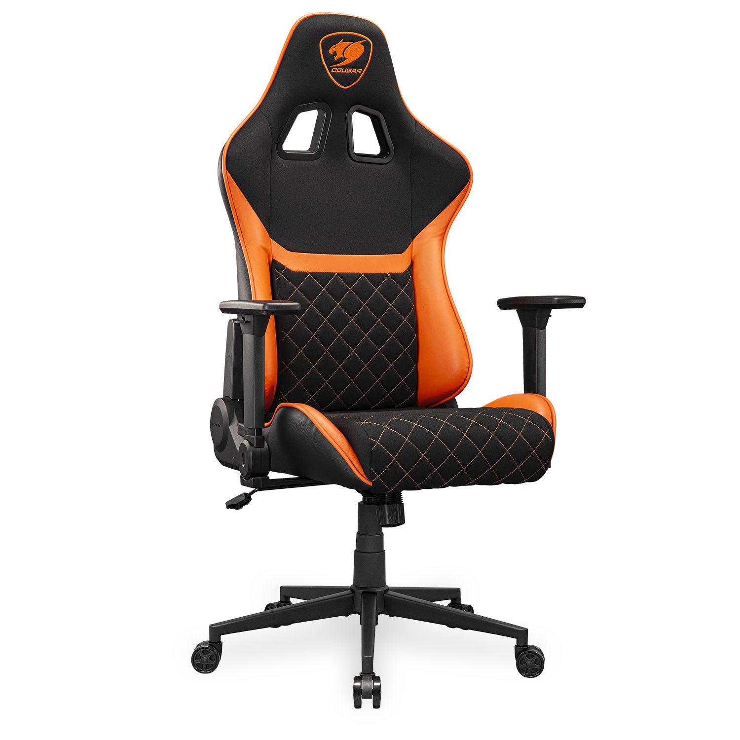 COUGAR herní židle ARMOR ONE V2 F (Tkaná látka) - černá/oranžová