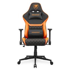 COUGAR herní židle ARMOR ONE V2 F (Tkaná látka) - černá/oranžová