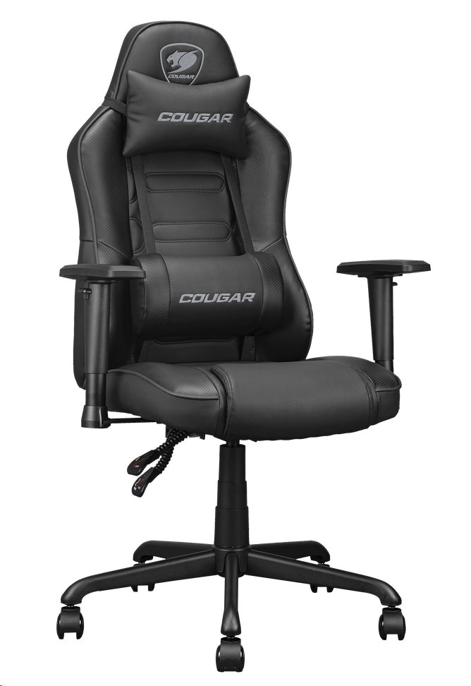 COUGAR herní židle FUSION S - černá