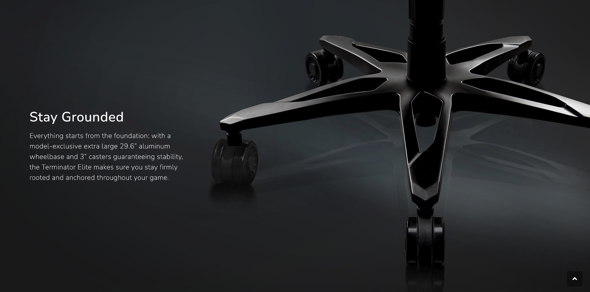 COUGAR herní židle TERMINATOR ELITE - černá