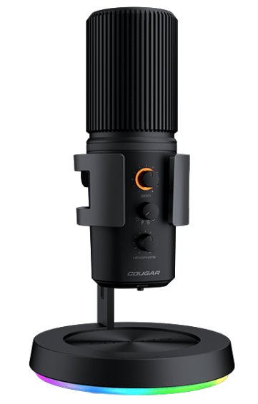 COUGAR mikrofón studio SCREAMER-X 3 Omni-Dimesion Mic Noise Reduction Pop Filter RGB Base