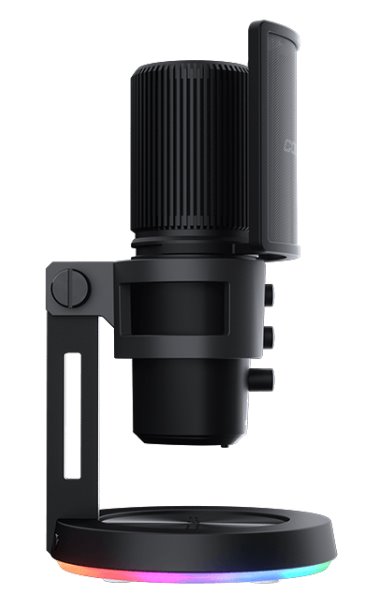 COUGAR mikrofón studio SCREAMER-X 3 Omni-Dimesion Mic Noise Reduction Pop Filter RGB Base