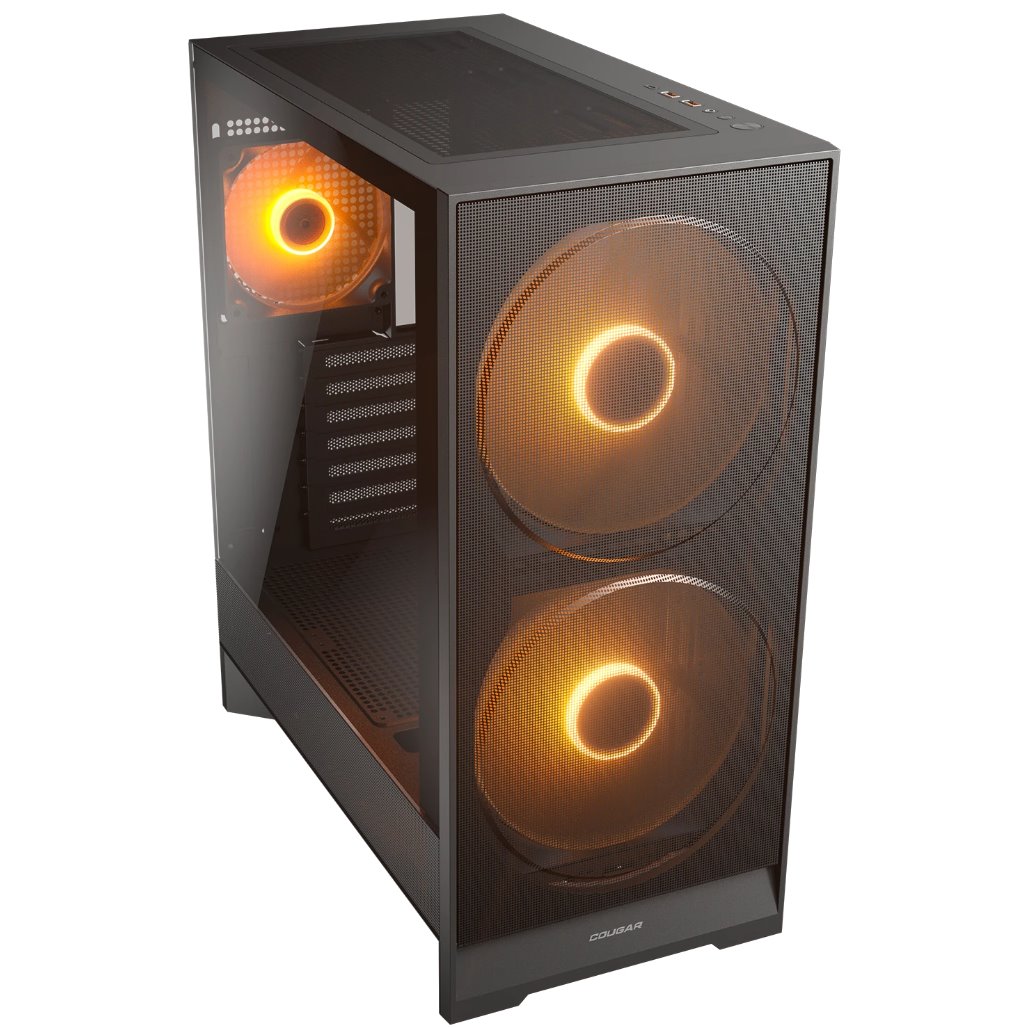COUGAR PC skříň AIRFACE 180 PC Case, Mid Tower, Black