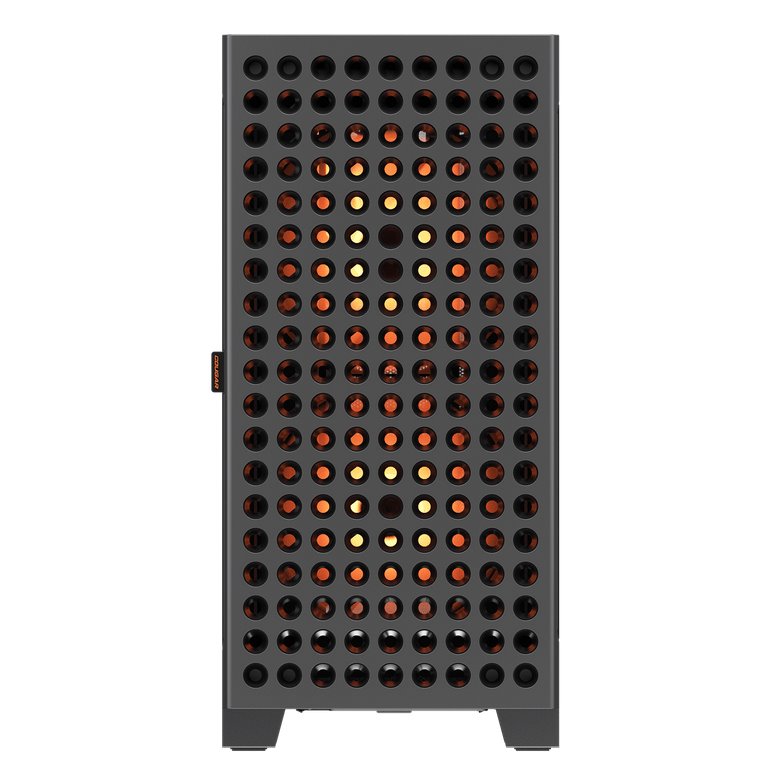 COUGAR PC skříň AIRFACE ECO RGB Black Mid Tower Airflow 2 x 180mm ARGB PWM Fans 1x 120mm ARGB Fan