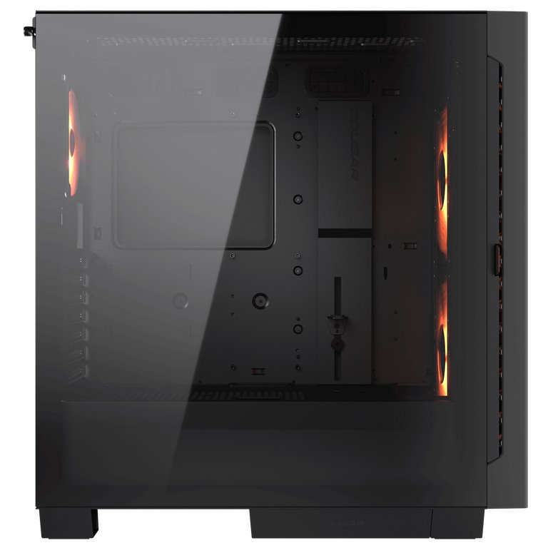 COUGAR PC skříň AIRFACE ECO RGB Black Mid Tower Airflow 2 x 180mm ARGB PWM Fans 1x 120mm ARGB Fan