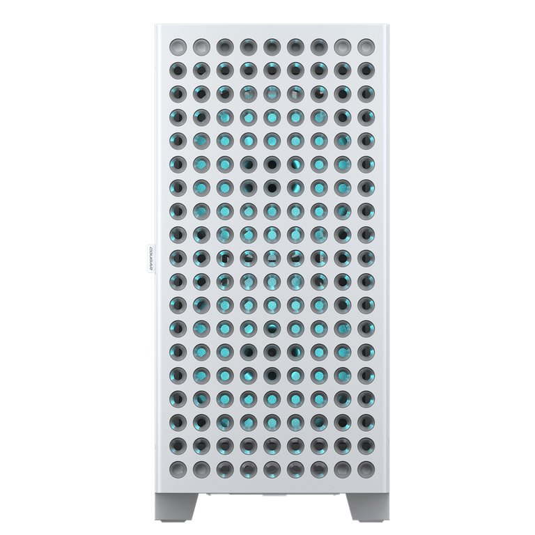 COUGAR PC skříň AIRFACE ECO RGB White Mid Tower Airflow 2 x 180mm ARGB PWM Fans 1x 120mm ARGB Fan