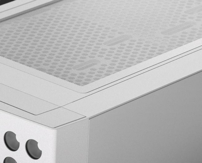 COUGAR PC skříň AIRFACE ECO RGB White Mid Tower Airflow 2 x 180mm ARGB PWM Fans 1x 120mm ARGB Fan