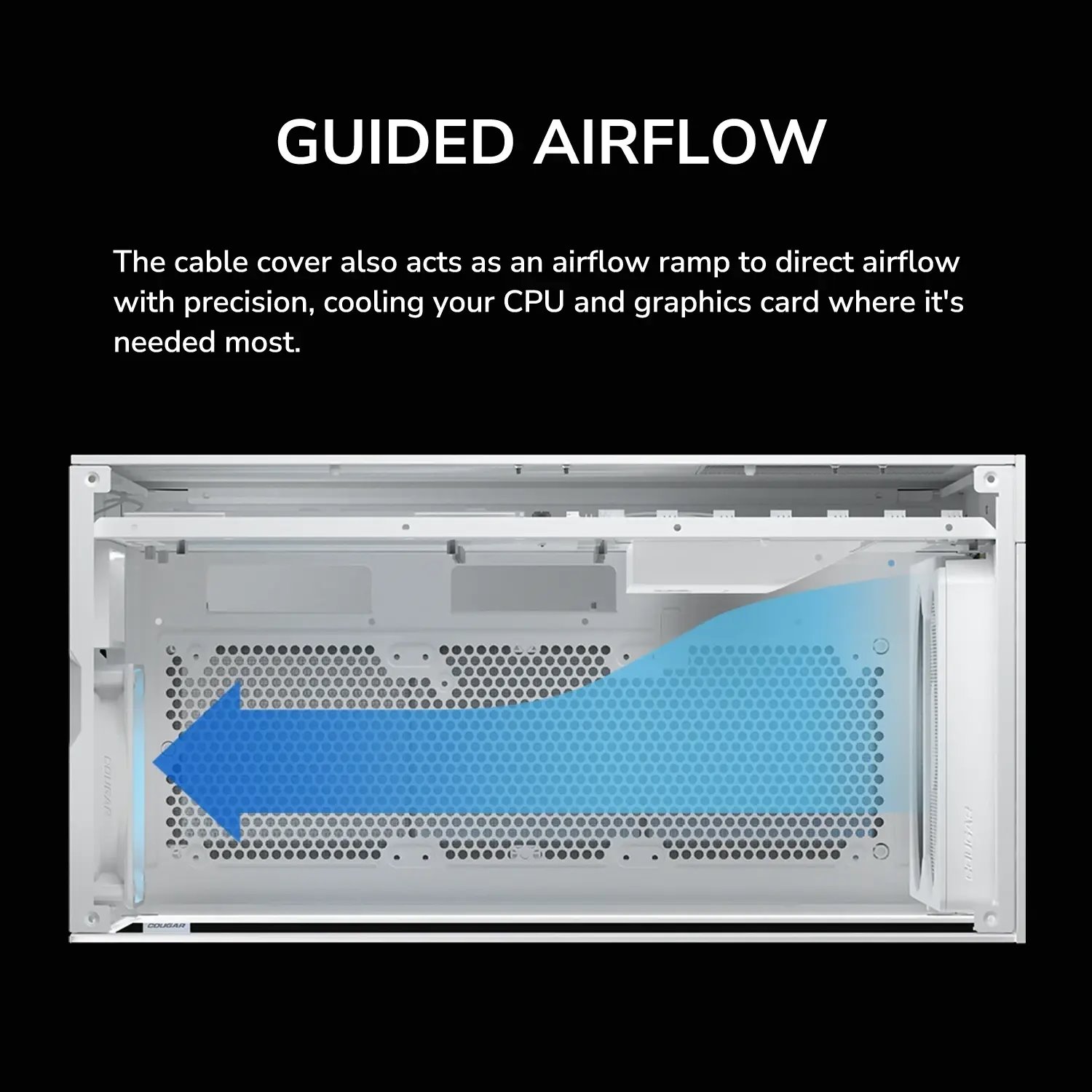 COUGAR PC skříň CFV235 Mesh Black Mid