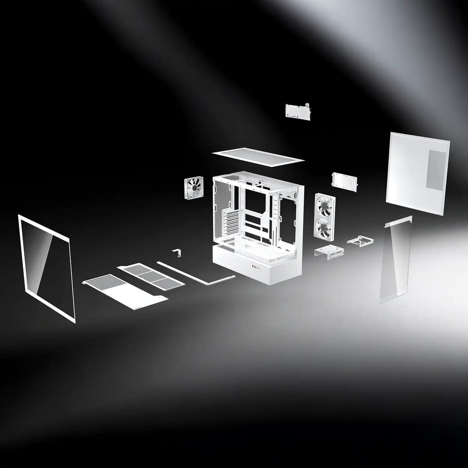 COUGAR PC skříň CFV235 White Mid Tower