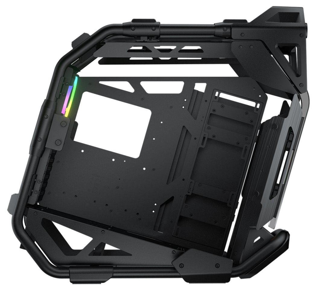 COUGAR PC skříň CRATUS Mid Tower Integrated ARGB Lighting fans 2x120mm front,1x120mm rear