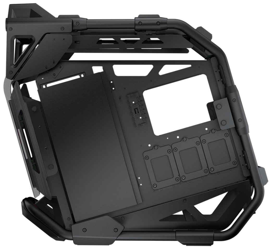COUGAR PC skříň CRATUS Mid Tower Integrated ARGB Lighting fans 2x120mm front,1x120mm rear
