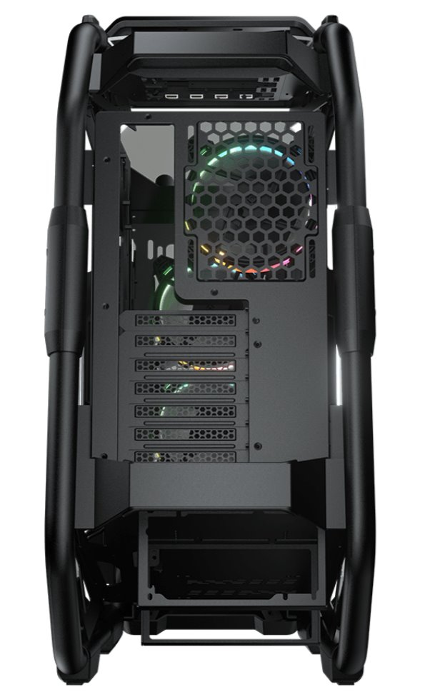 COUGAR PC skříň CRATUS Mid Tower Integrated ARGB Lighting fans 2x120mm front,1x120mm rear