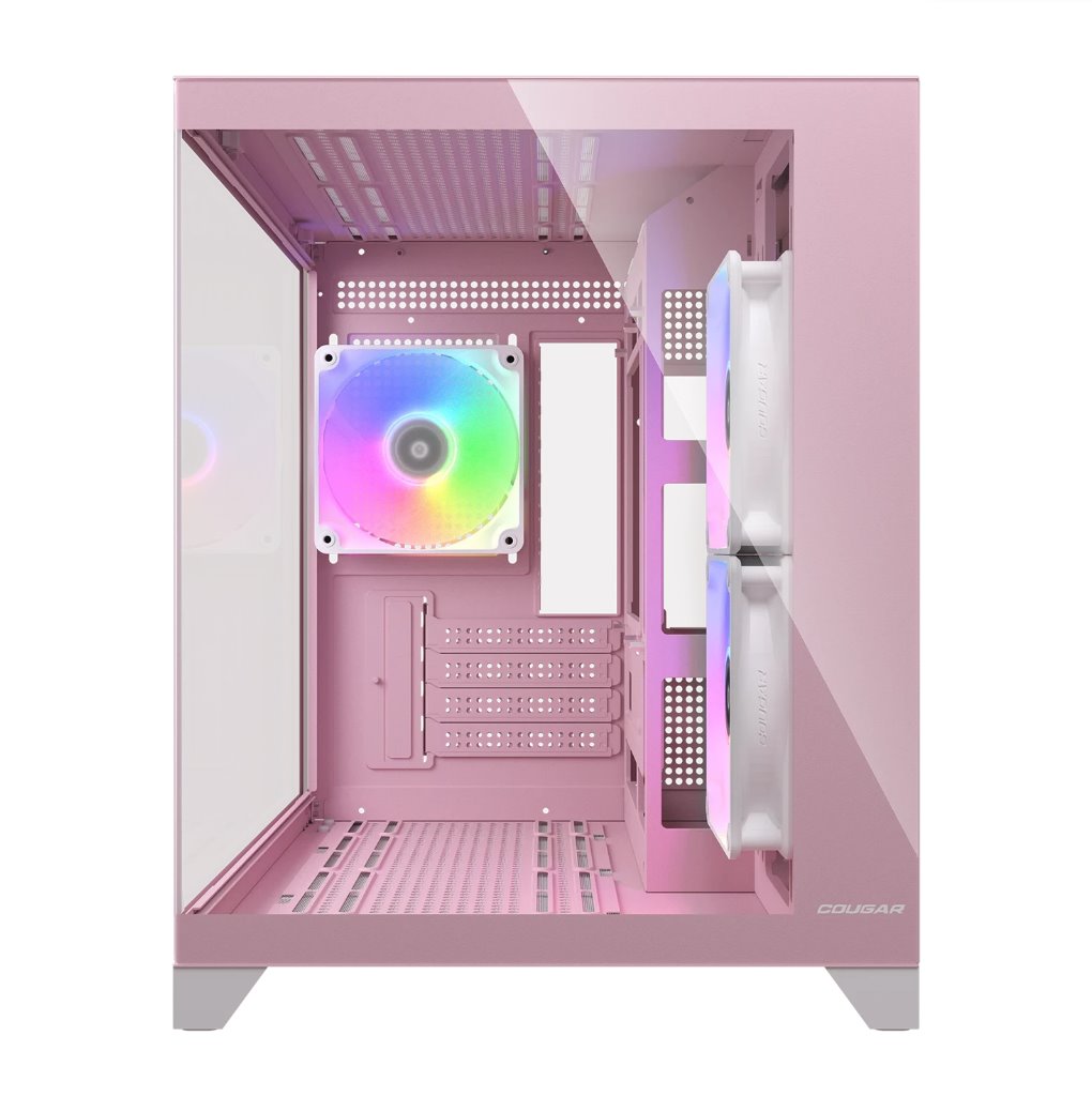 COUGAR PC skříň FV150 RGB Pink Mini tower