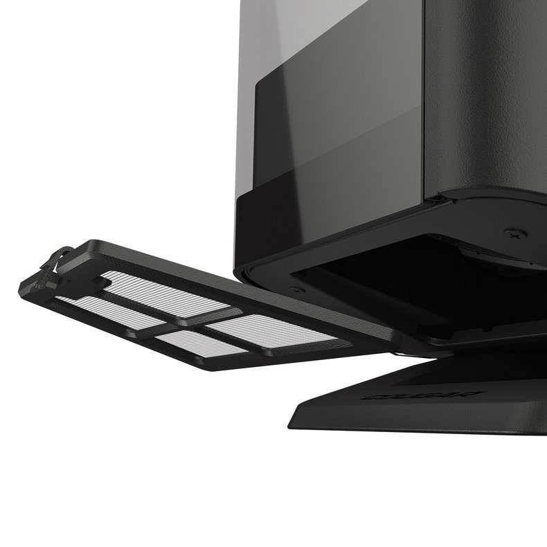 COUGAR PC skříň FV270 Black Mid tower tempered curved glass perimeter quick detachable air filters up to 9 fans