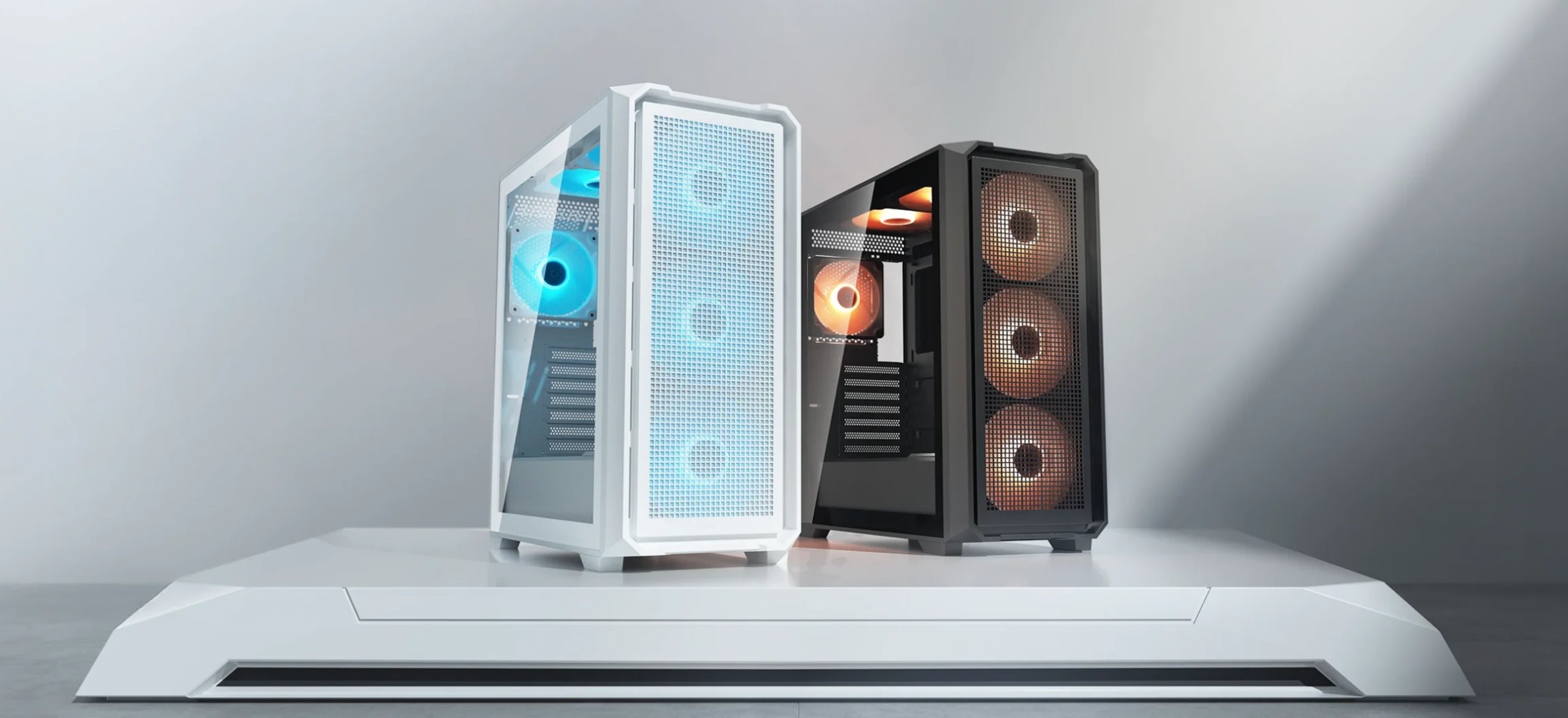 COUGAR PC skříň MX600 Air Pro White Mid