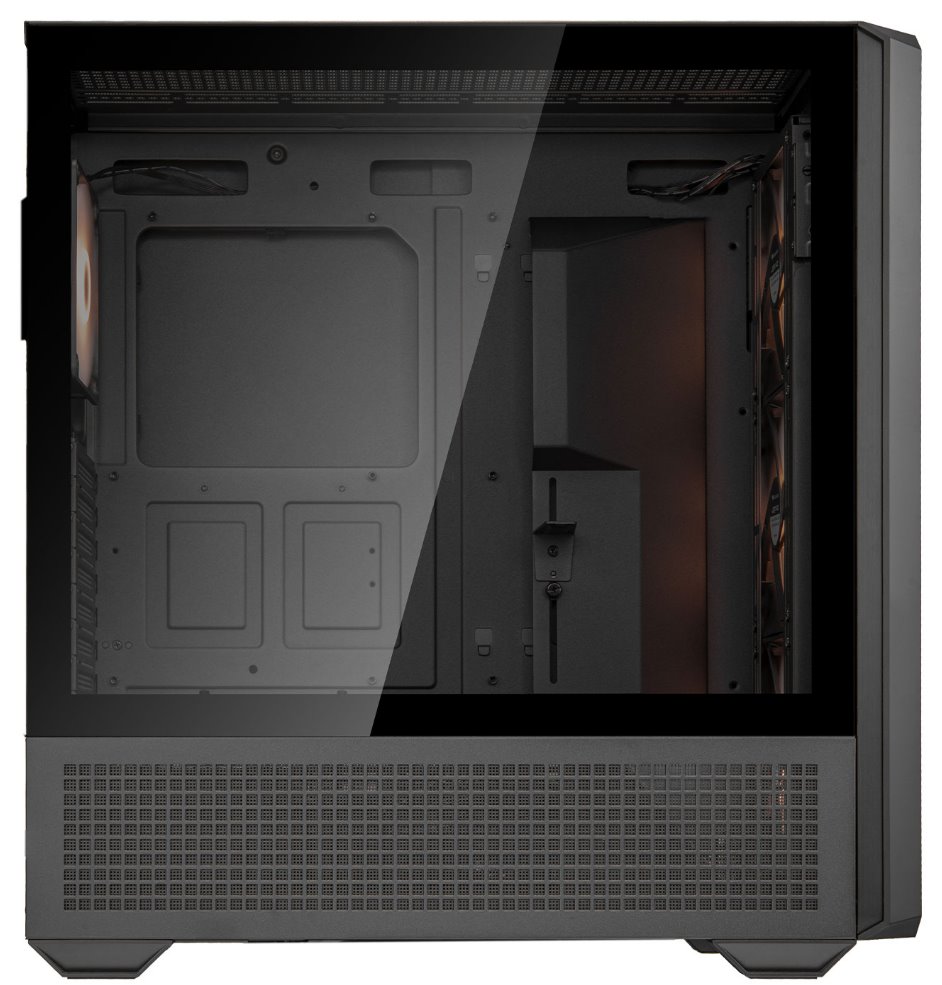 COUGAR PC skříň MX600 Black Mid Tower Mesh Front Panel 3 x 140mm + 1 x 120mm Fans TG Left Panel