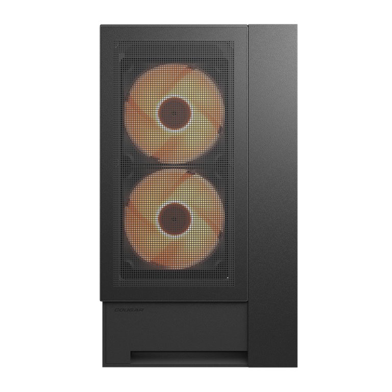 COUGAR PC skříň OMNYX Black Mid Tower Mesh Front Panel 2 x 160mm ARGB Fan, Rear Panel 2x 160mm ARGB Fan