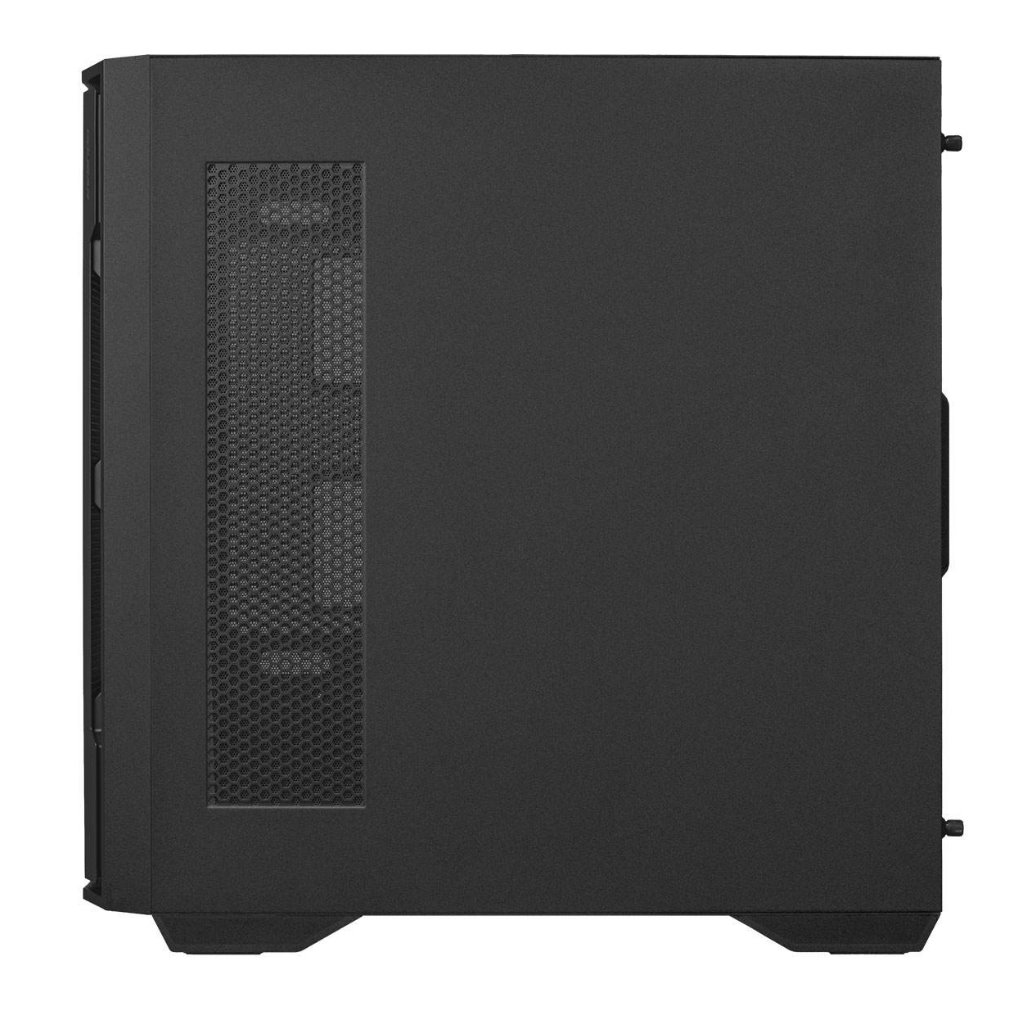 COUGAR PC skříň UNIFACE Black Mid Tower Mesh Front Panel 2 x ARGB Fans TG Left Panel