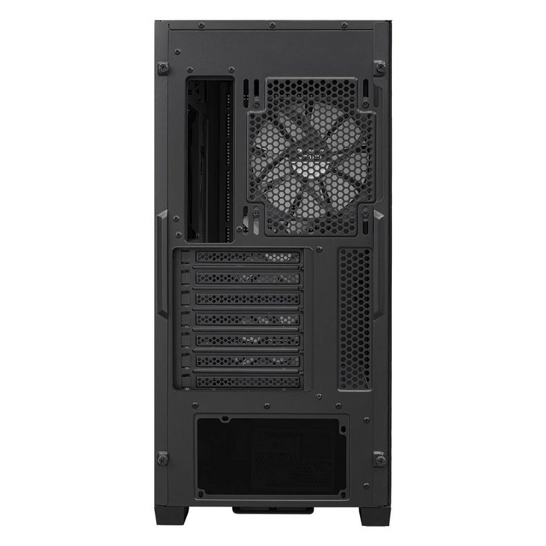 COUGAR PC skříň UNIFACE RGB Black Mid Tower Mesh Front Panel 4 x 120mm ARGB Fans TG Left Panel